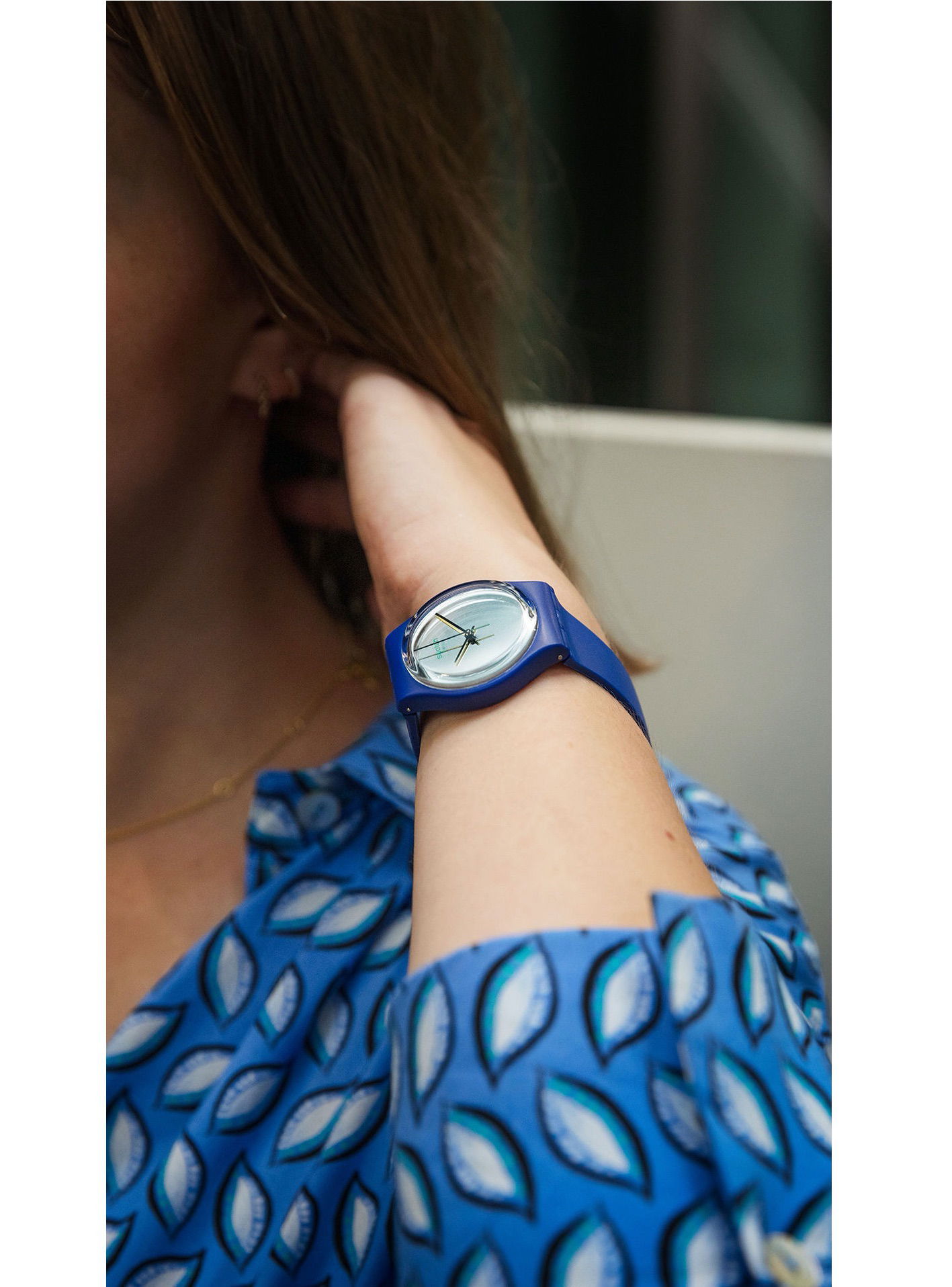 Swatch So28n100 SILVERWAKATI Kol Saati