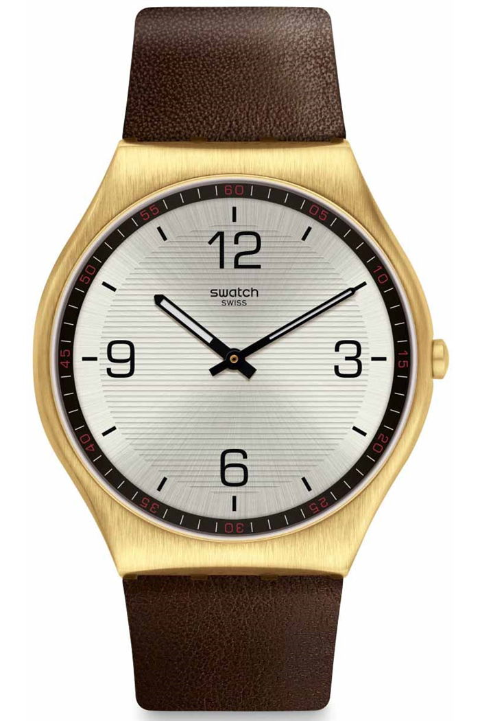 Swatch Ss07g100 SKIN SUIT COFFEE Kol Saati