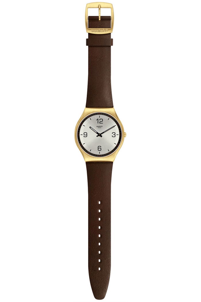 Swatch Ss07g100 SKIN SUIT COFFEE Kol Saati