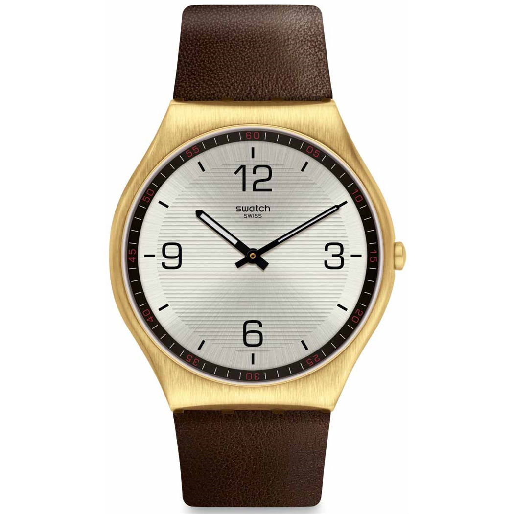 Swatch Ss07g100 SKIN SUIT COFFEE Kol Saati