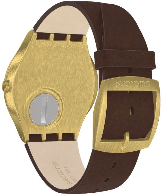 Swatch Ss07g100 Skin Suit Coffee Erkek Kol Saati