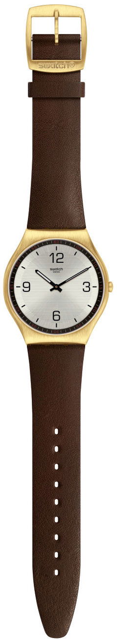 Swatch Ss07g100 Skin Suit Coffee Erkek Kol Saati