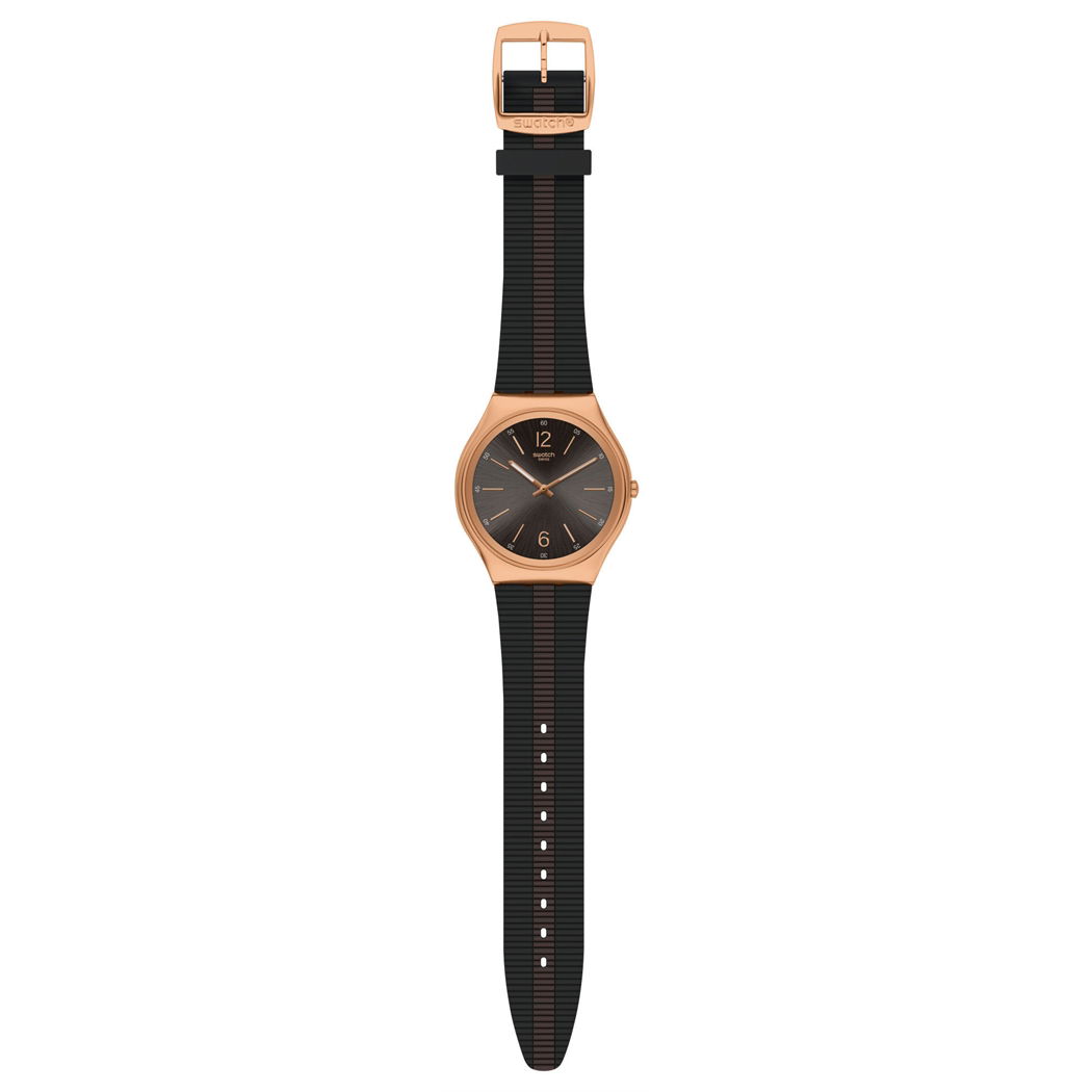 Swatch Ss07g102 Bienne By Night Erkek Saati