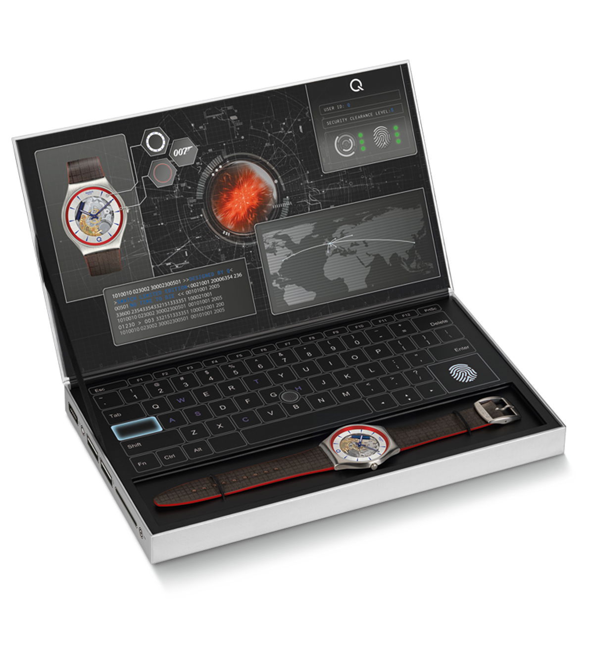 Swatch Ss07z102 2Q JAMES BOND 007 Özel Saati