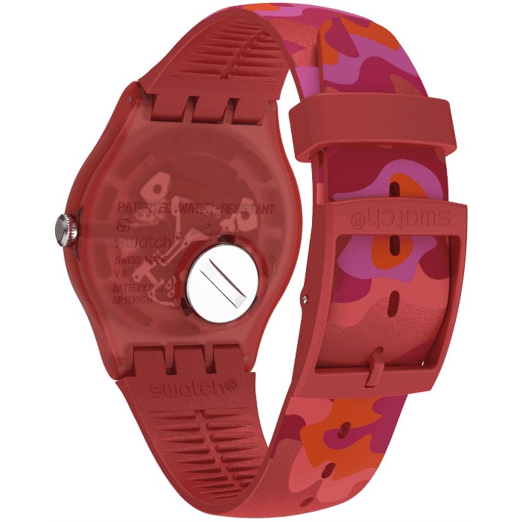 Swatch Suor116 CAMOUFLASH Kol Saati