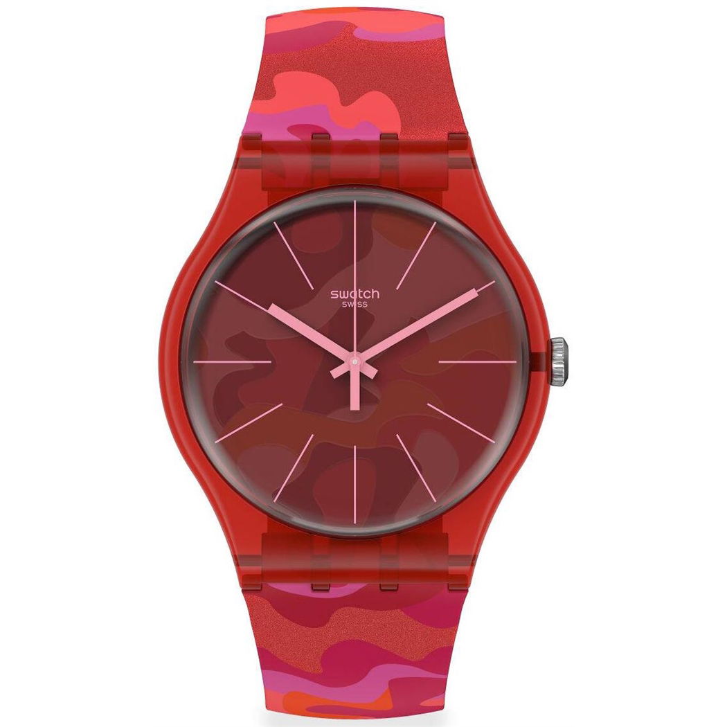 Swatch Suor116 CAMOUFLASH Kol Saati