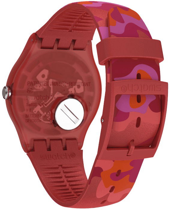 Swatch Suor116 CAMOUFLASH Kol Saati