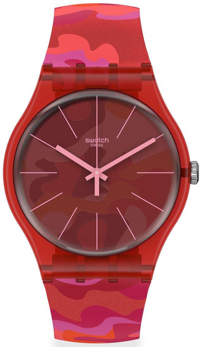 Swatch Suor116 CAMOUFLASH Kol Saati