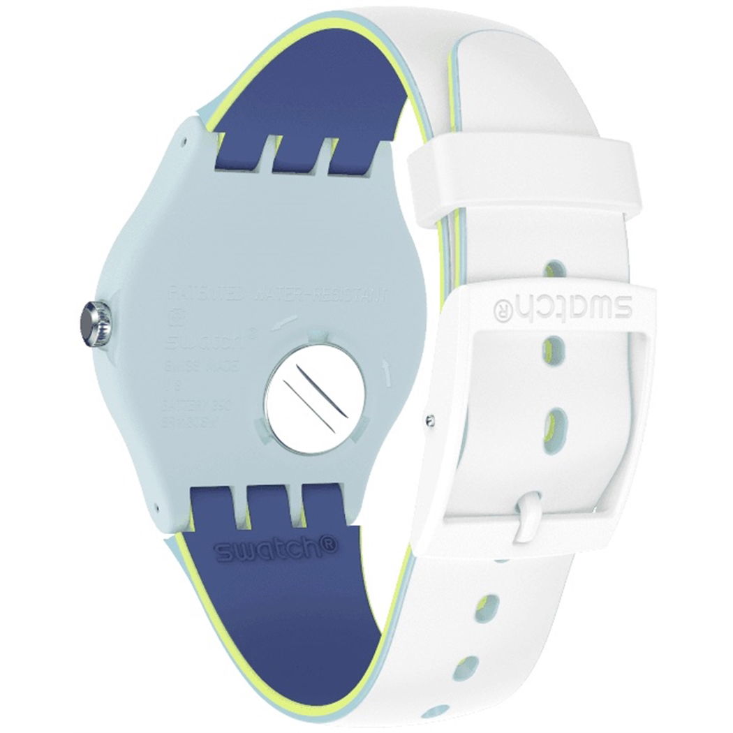 Swatch Suos404 WHITE LAYERED Kol Saati