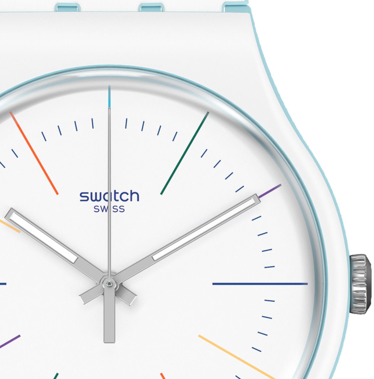 Swatch Suos404 WHITE LAYERED Kol Saati