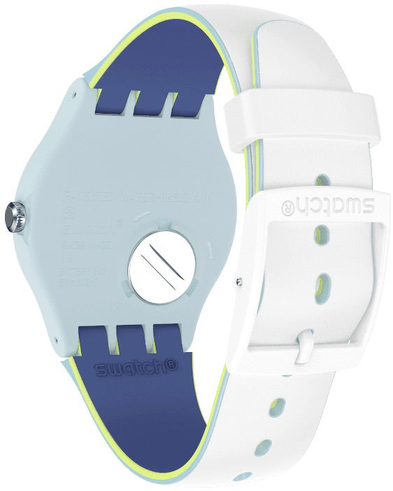 Swatch Suos404 WHITE LAYERED Kol Saati