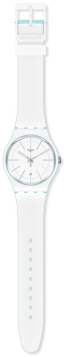 Swatch Suos404 WHITE LAYERED Kol Saati