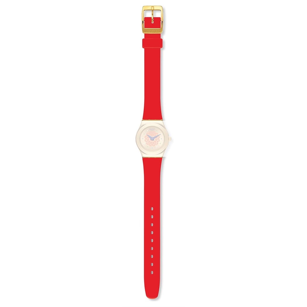 Swatch Kırmızı Deri Kordon Aysg151