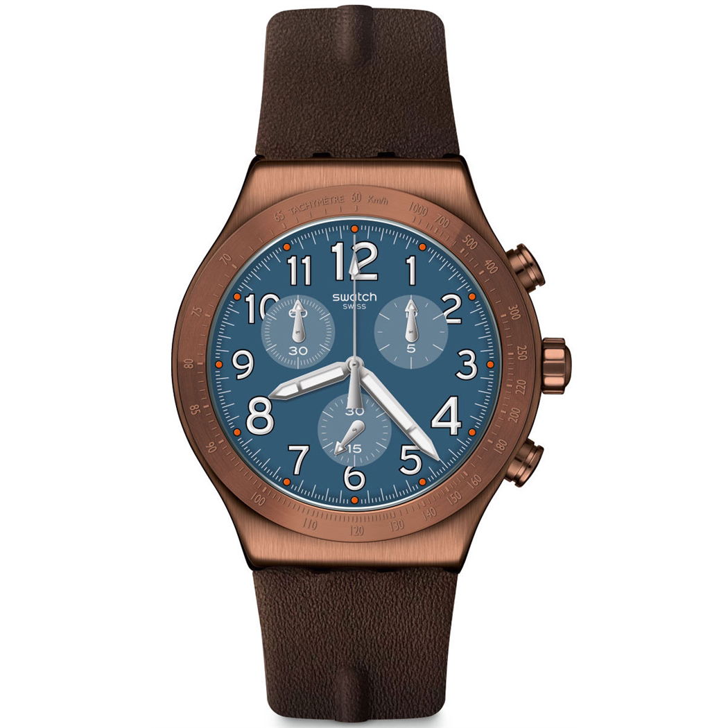 Swatch Yvc100 BACK TO COPPER Erkek Saati