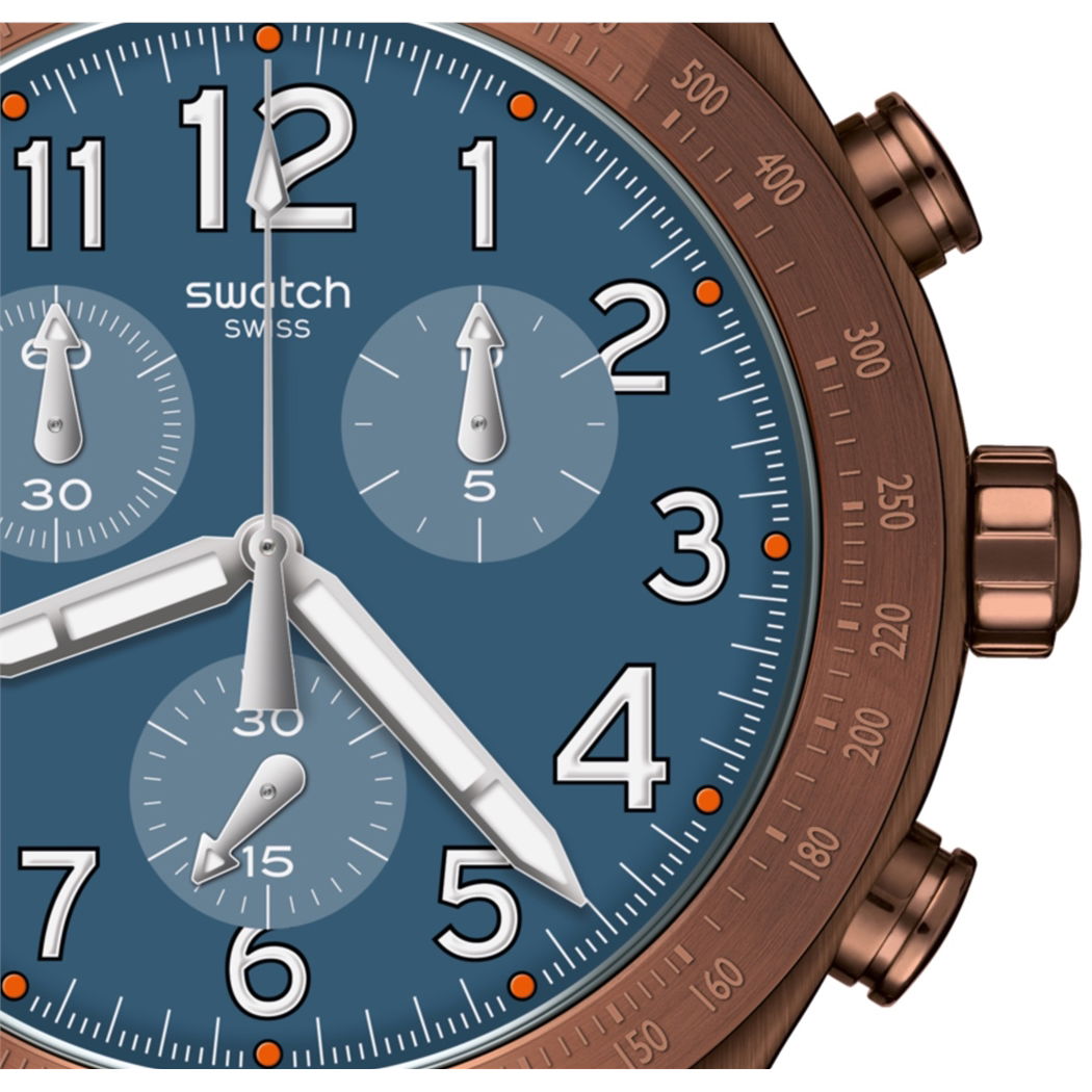 Swatch Yvc100 BACK TO COPPER Erkek Saati