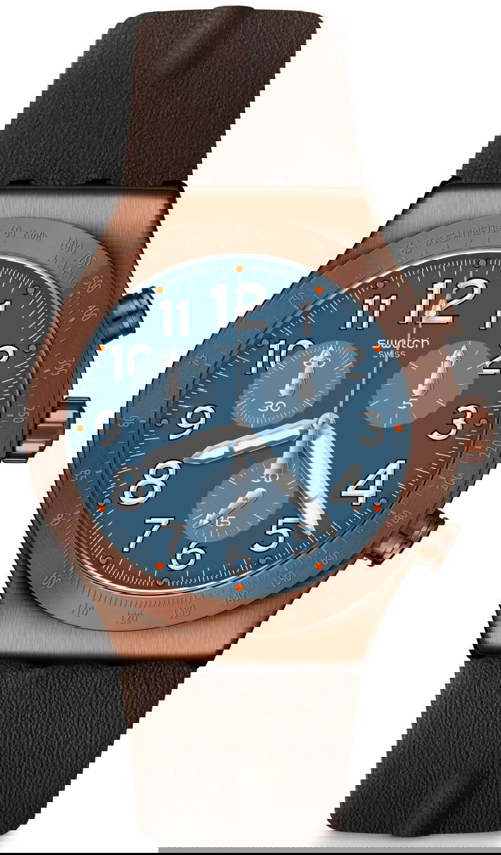 Swatch Yvc100 BACK TO COPPER Erkek Saati