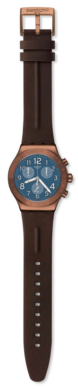 Swatch Yvc100 BACK TO COPPER Erkek Saati