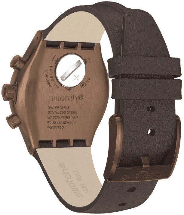 Swatch Yvc100 BACK TO COPPER Erkek Saati