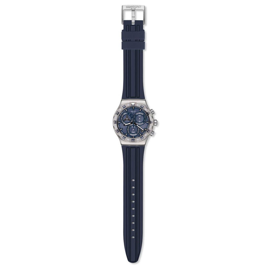 Swatch Yvs473 TECKNO BLUE Erkek Kol Saati