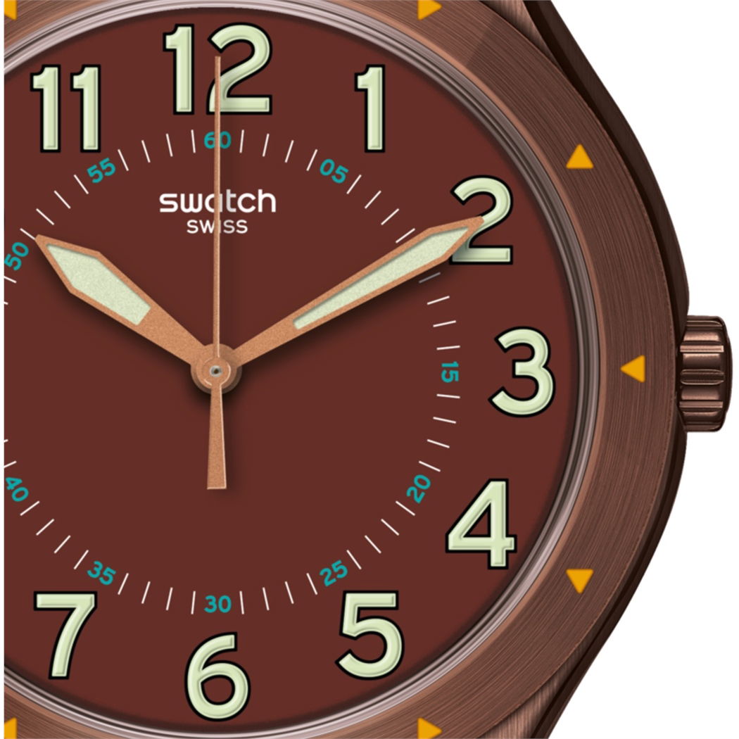 Swatch Ywc100 COPPER TIME Erkek Kol Saati