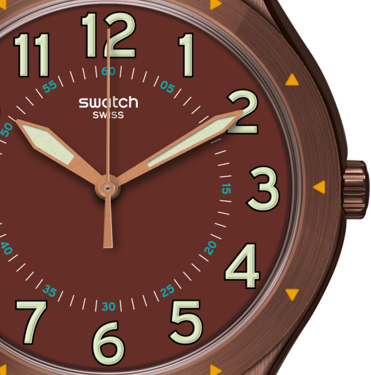 Swatch Ywc100 COPPER TIME Erkek Kol Saati
