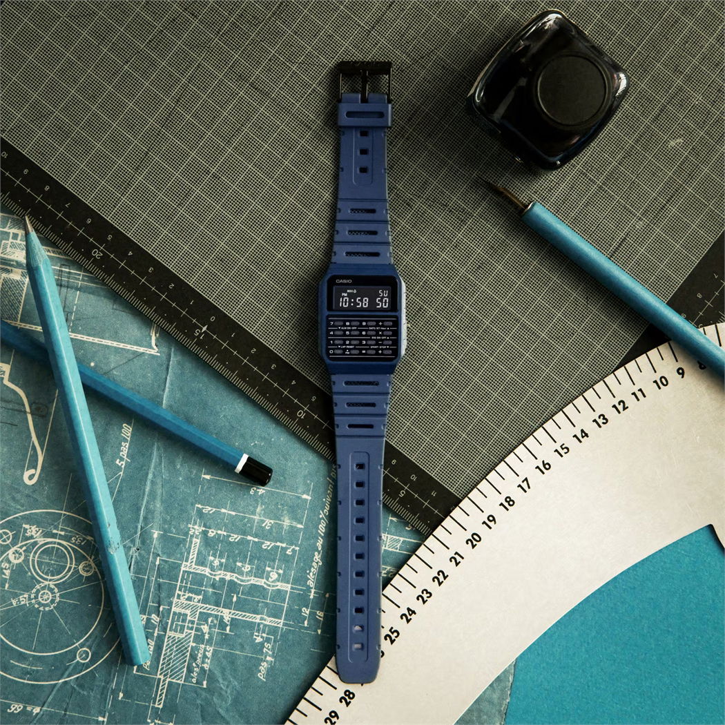 Casio Ca-53wf-2bdf Hesap Makineli Kol Saati