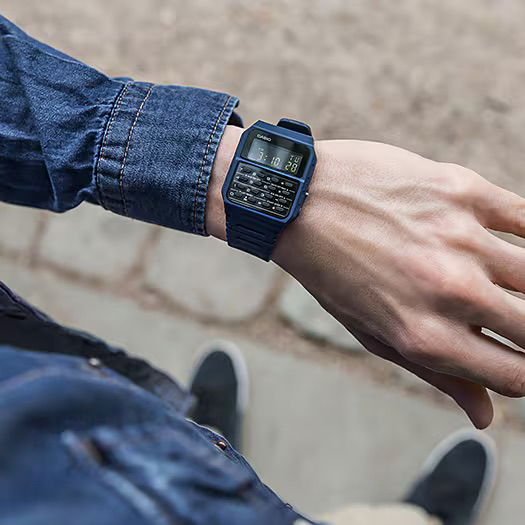 Casio Ca-53wf-2bdf Hesap Makineli Kol Saati