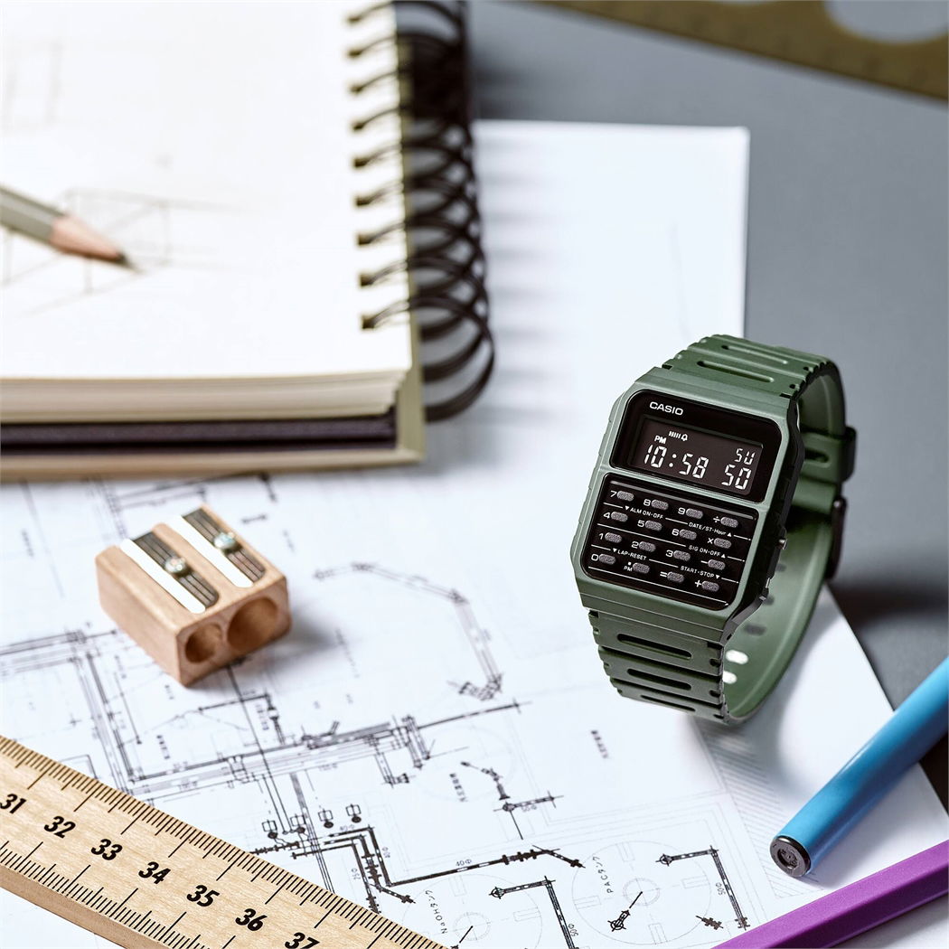 Casio Ca-53wf-3bdf Hesap Makineli Kol Saati