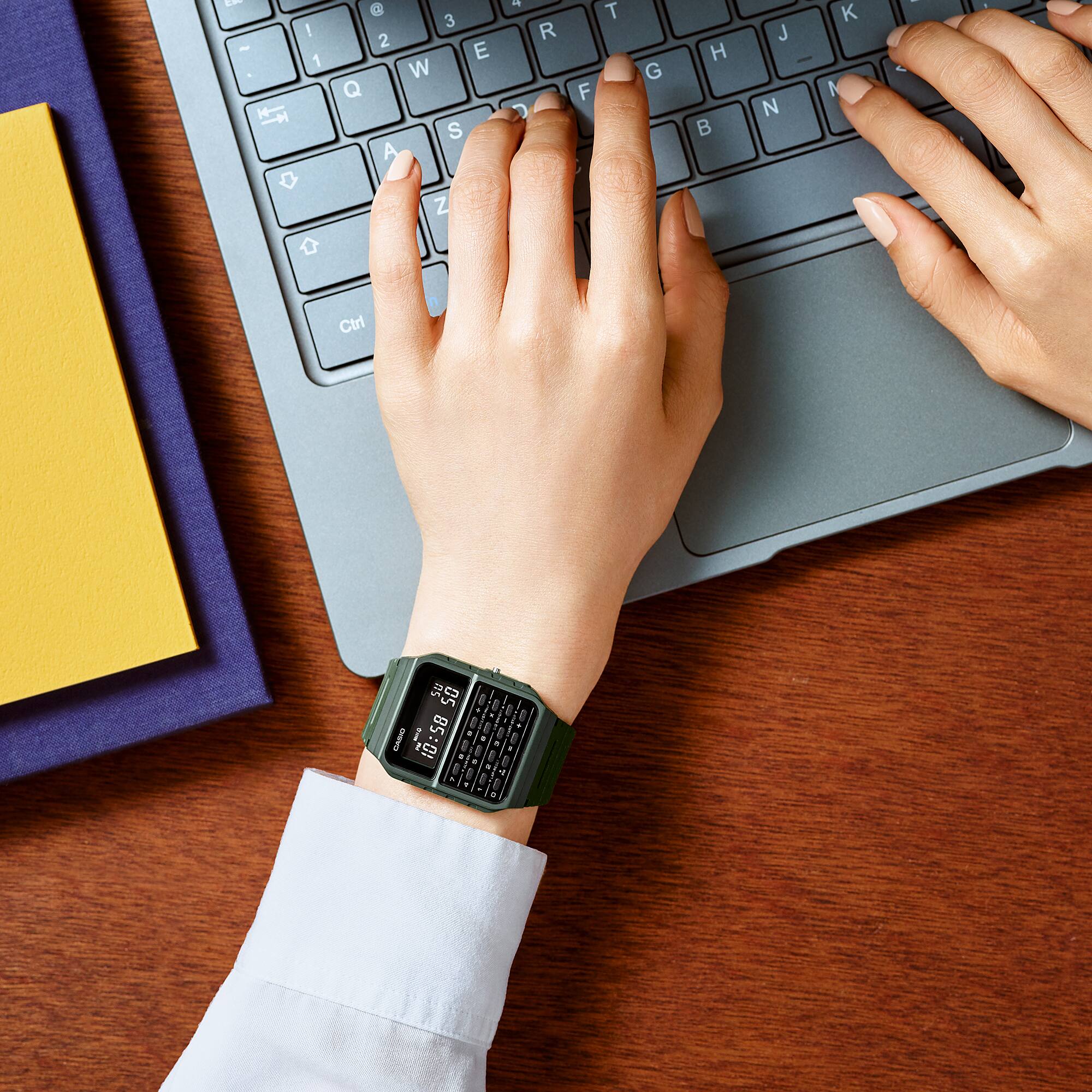 Casio Ca-53wf-3bdf Hesap Makineli Kol Saati