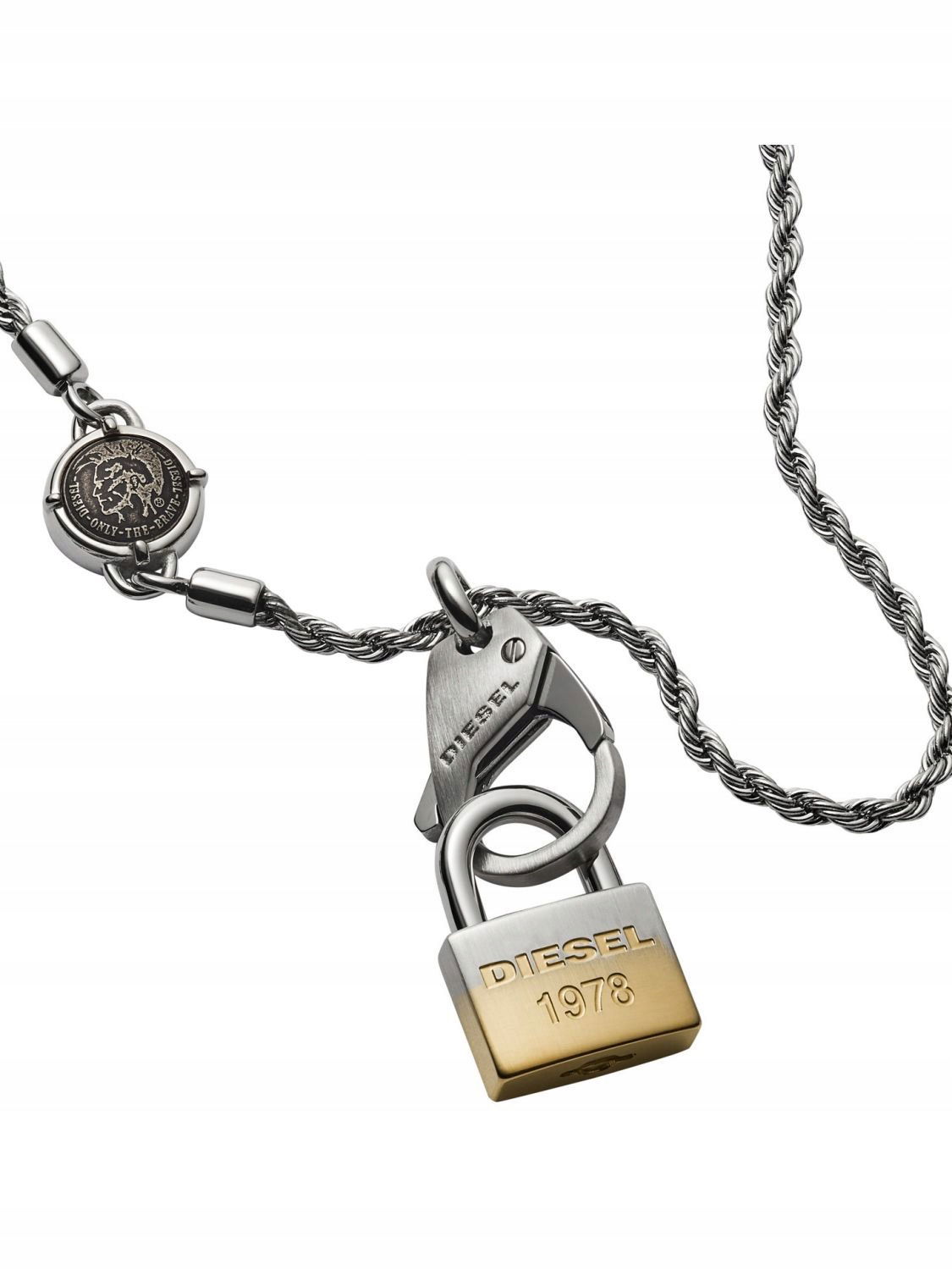 Diesel Djdx1203-040 Erkek Kolye