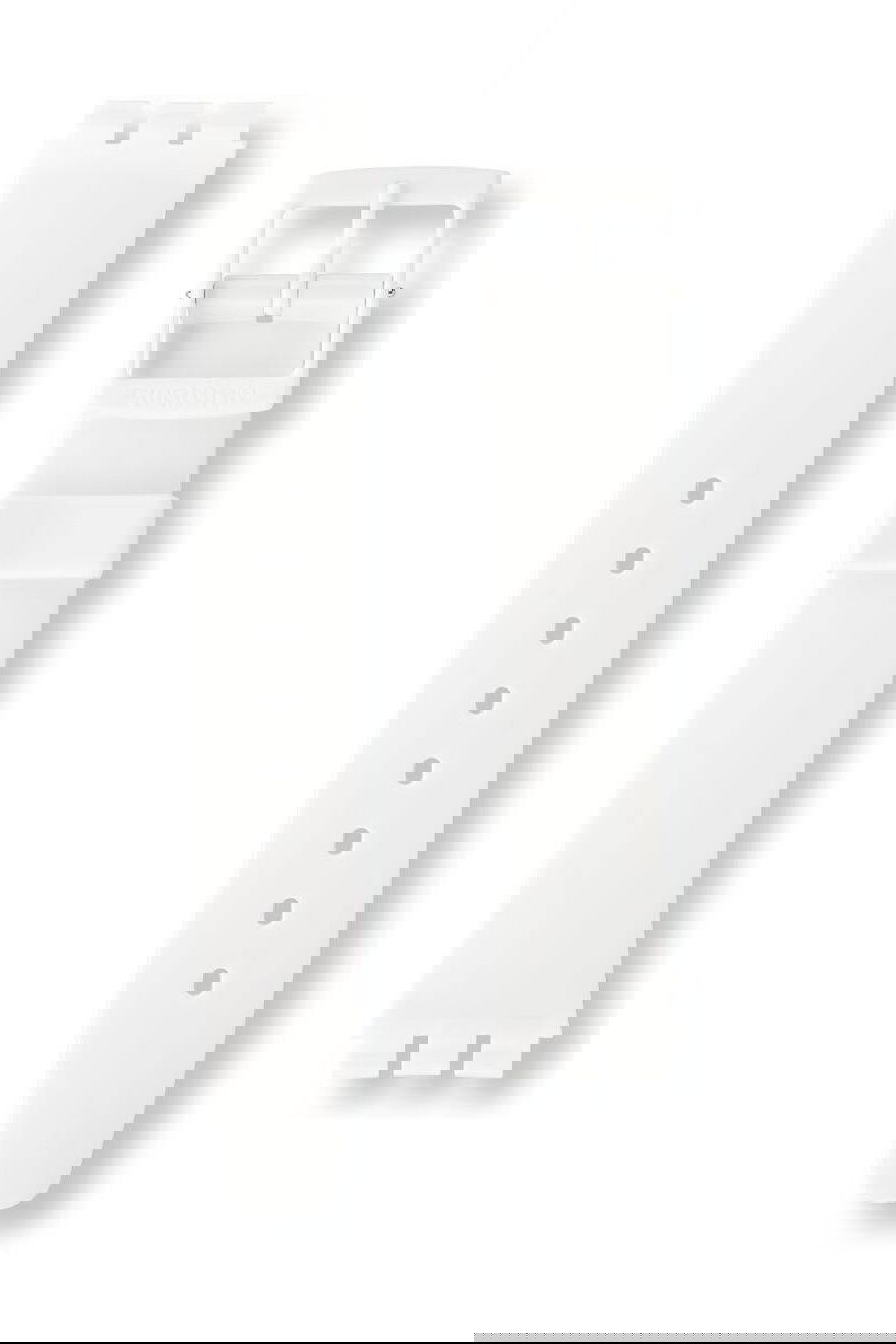Swatch Beyaz Plastik Kordon Agw151