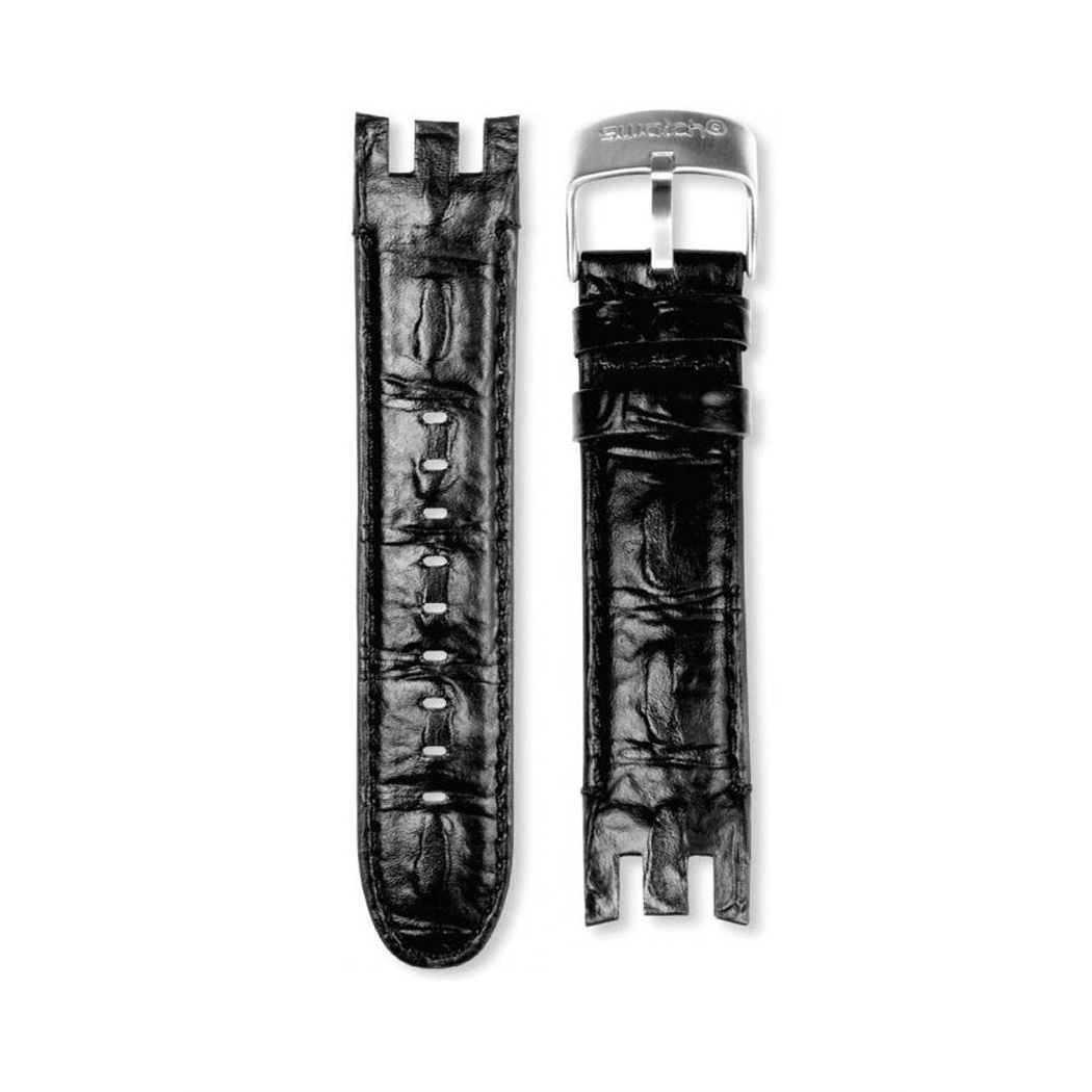 Swatch Siyah Deri Kayış AYRS413
