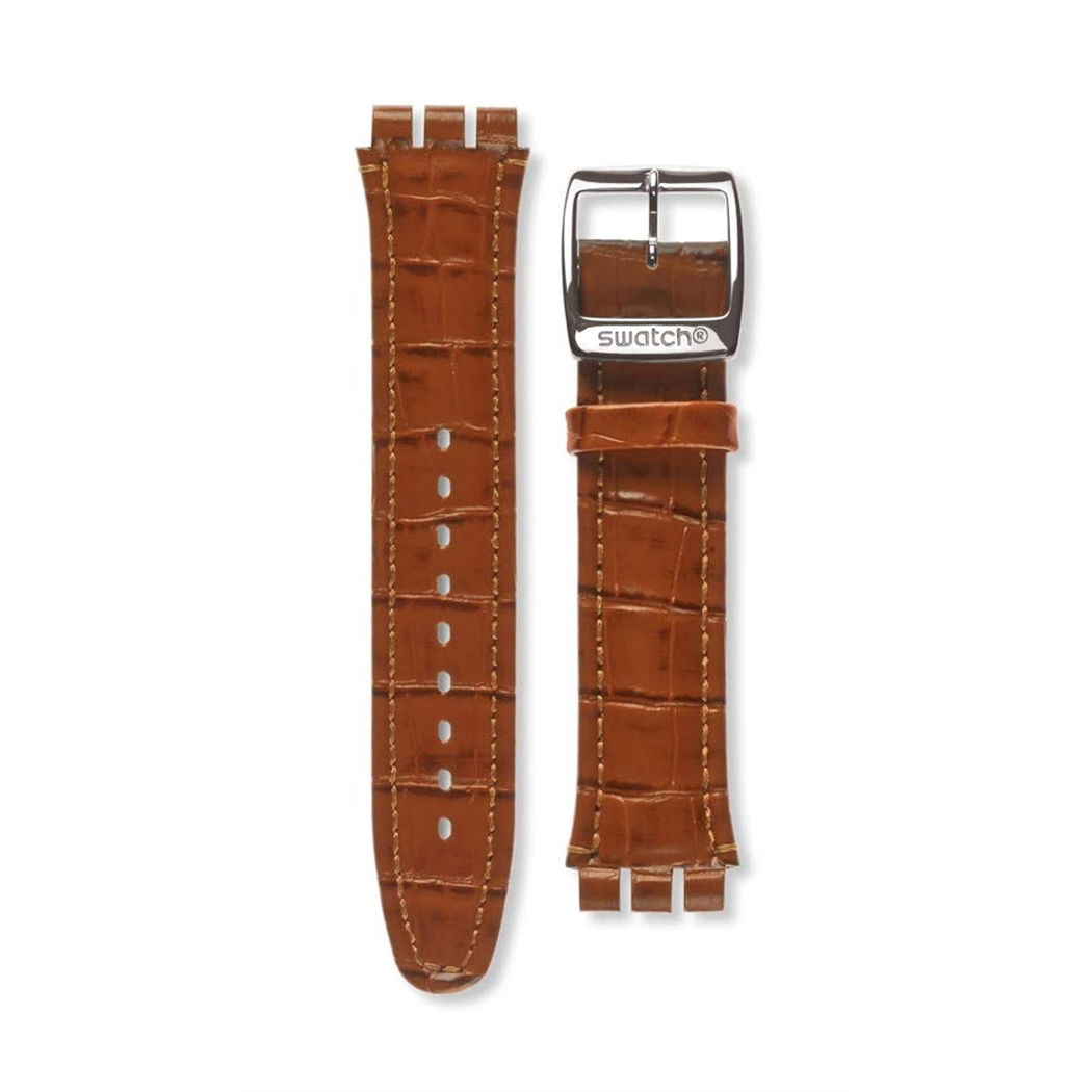 Swatch Kahverengi Deri Kayış AYCS429