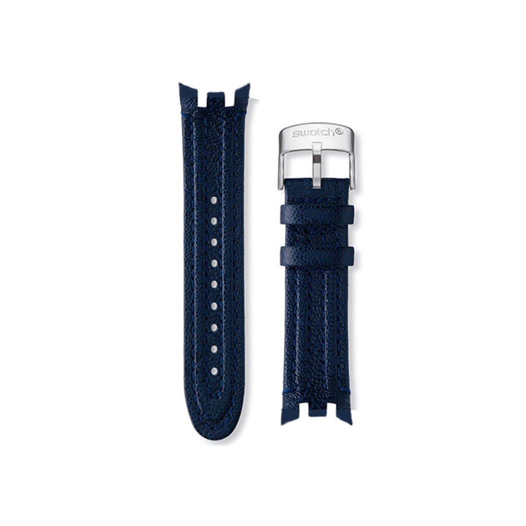 Swatch Lacivert Deri Kayış AYRS404