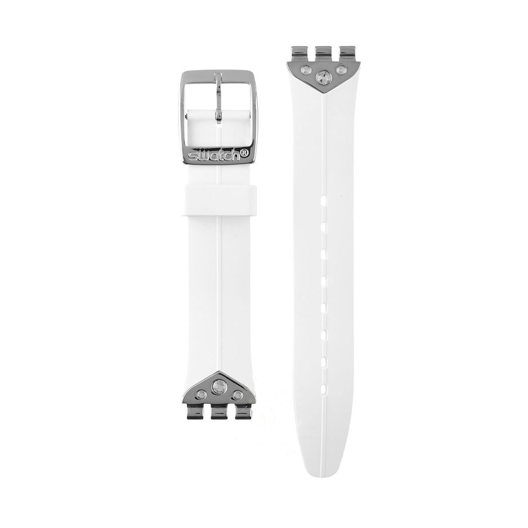 Swatch Beyaz Silikon Kayış AYLS450