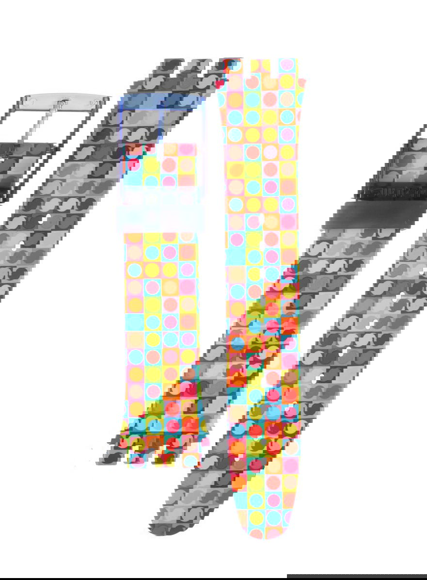 Swatch Renkli Silikon Kayış ASUON122