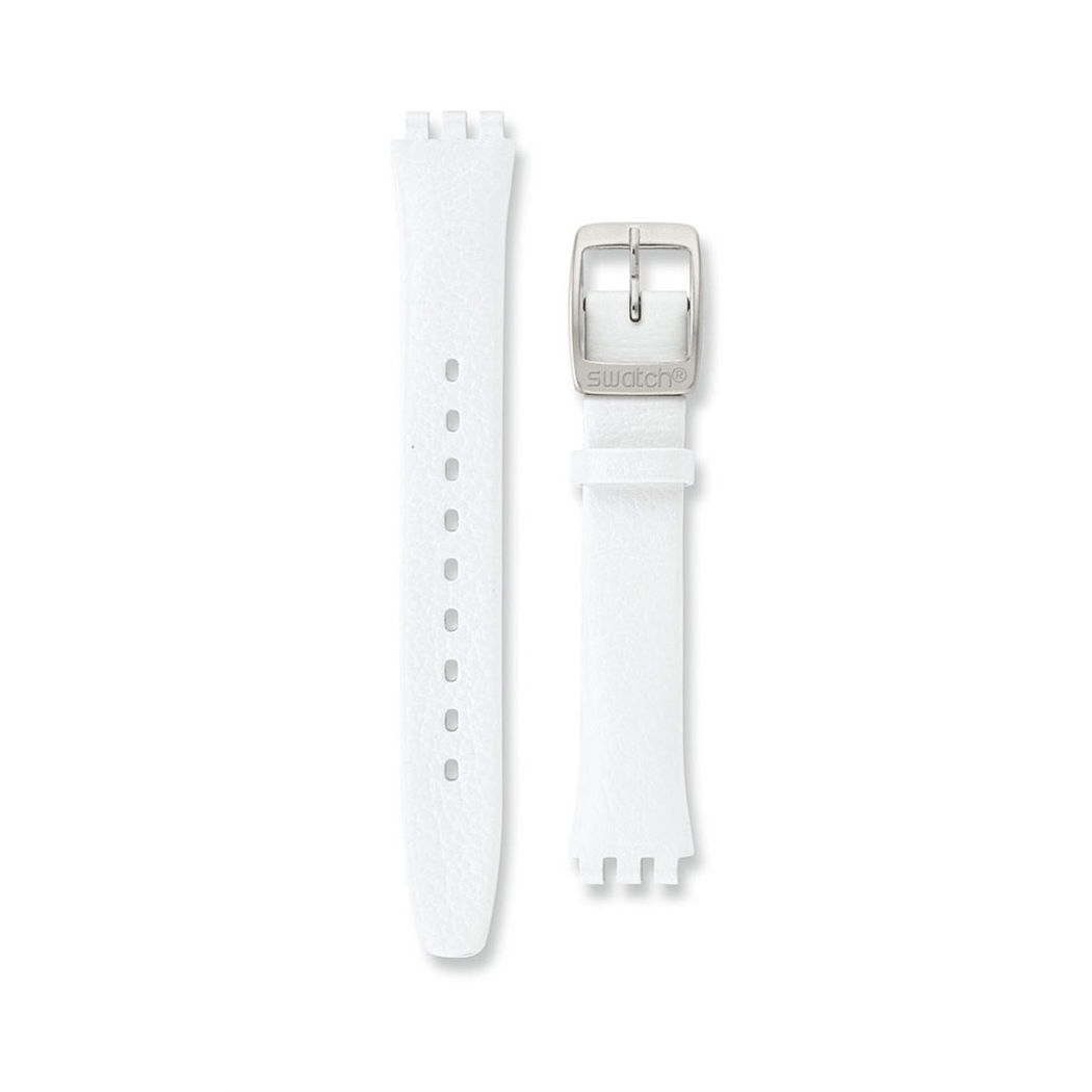 Swatch Beyaz Deri Kayış Ayss267
