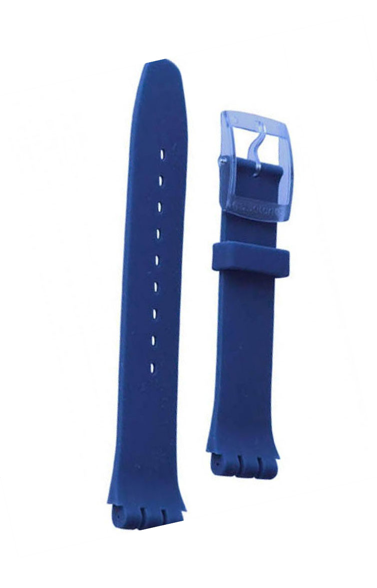 Swatch Mavi Silikon Kordon Asuon701