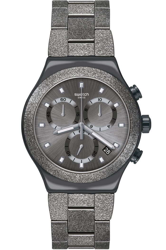 Swatch Yvm405g RONY BLACKSHINY Kol Saati