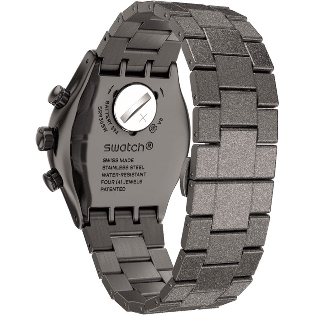 Swatch Yvm405g RONY BLACKSHINY Kol Saati