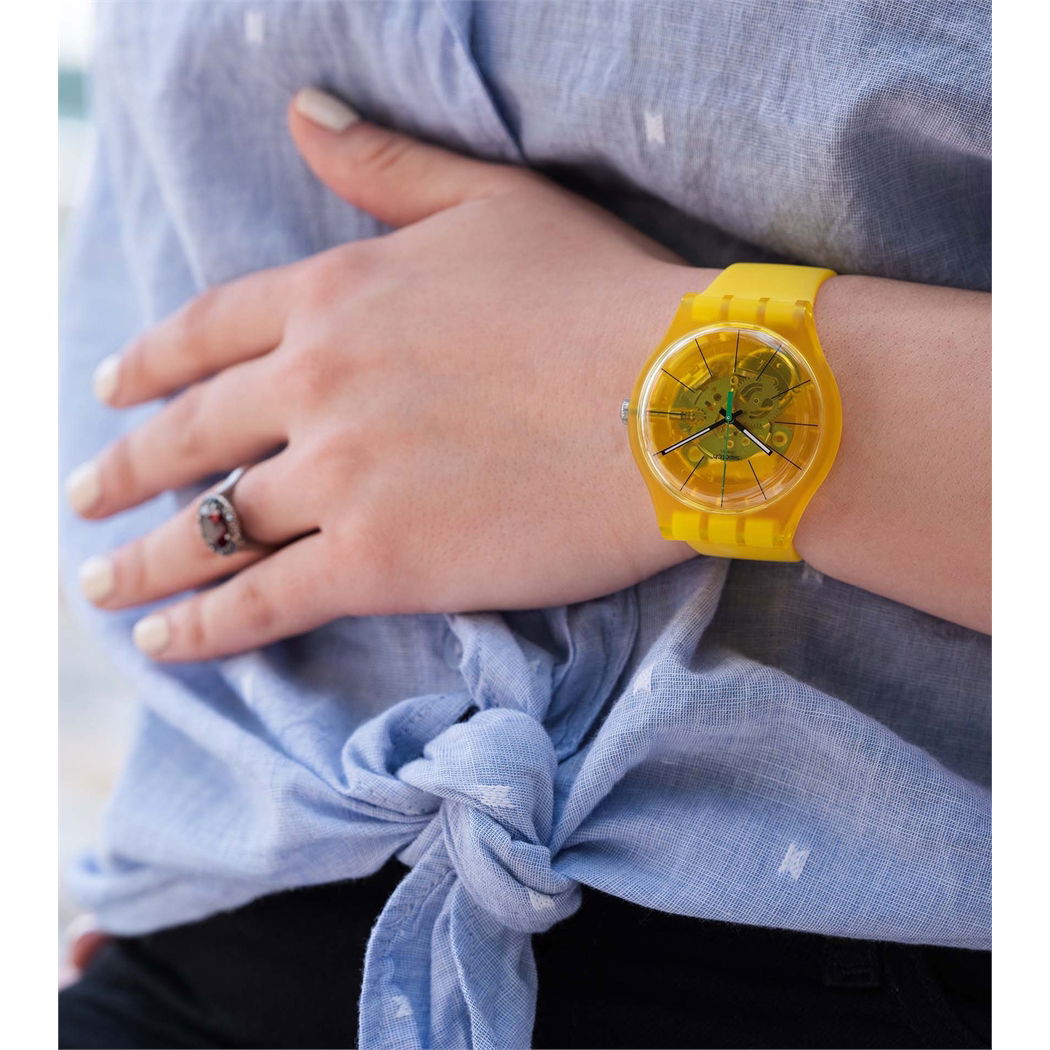 Swatch Suoj108 BIO LEMON Kol Saati