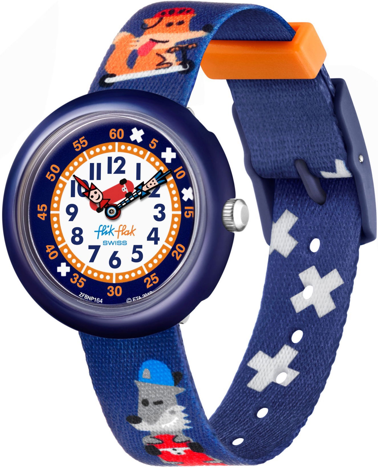 Flik Flak Fbnp164 SK8FOX Çocuk Kol Saati