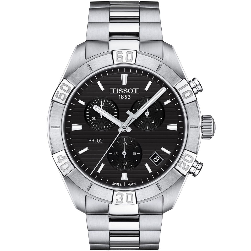 Tissot PR 100 Sport Gent Chrono 44mm T1016171105100 - Erkek Kol Saati (T101.617.11.051.00)