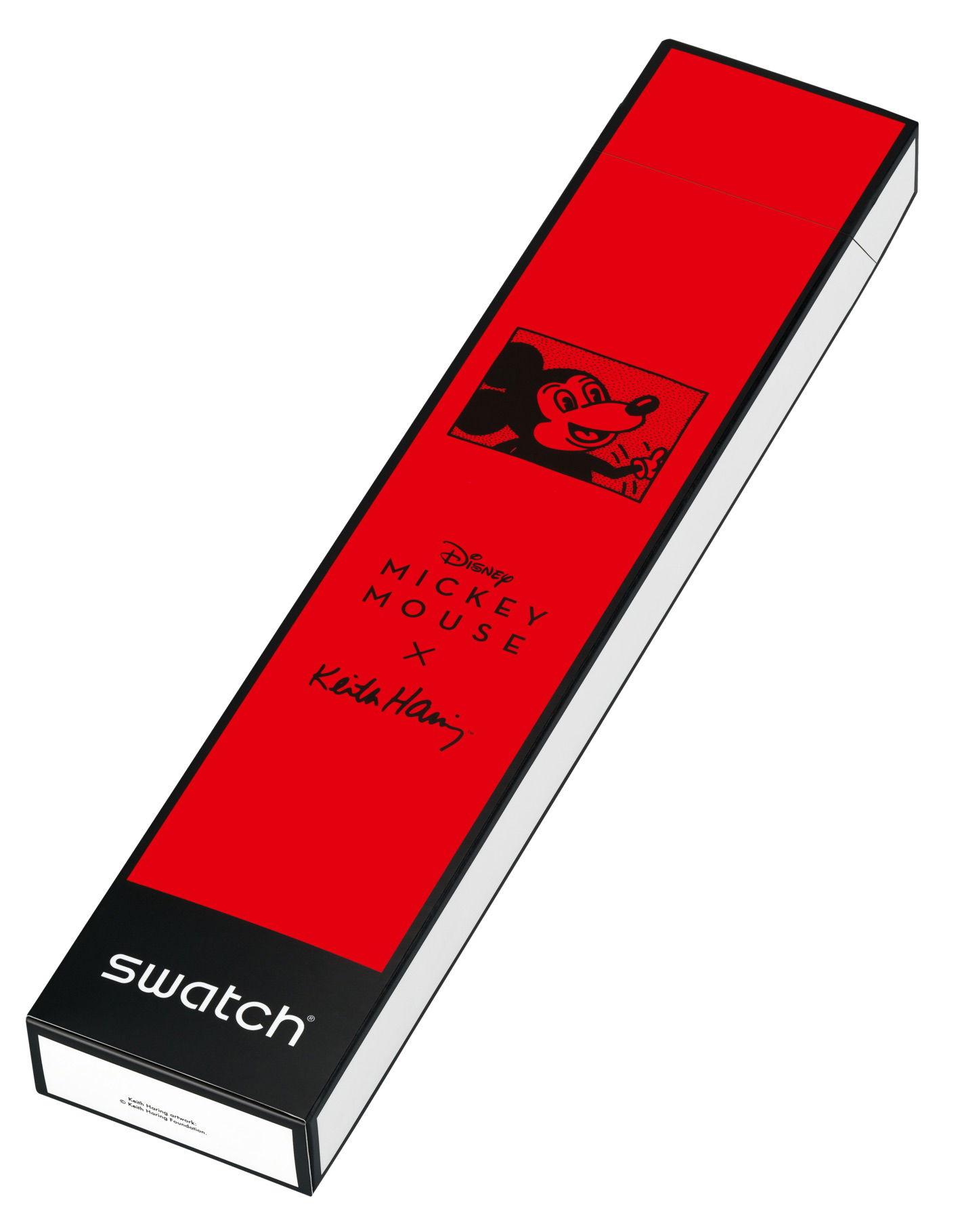 Swatch Suoz337 MICKEY BLANC SUR NOIR