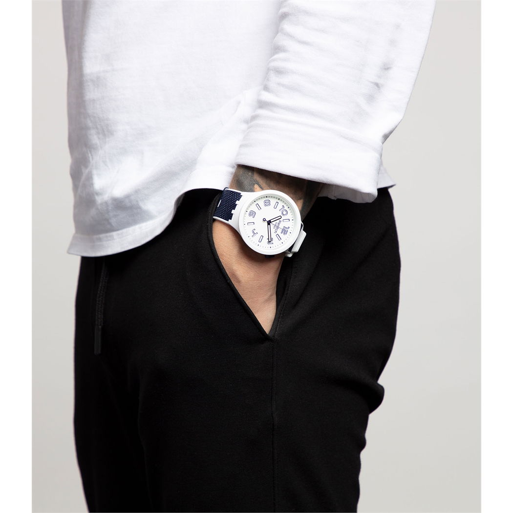 Swatch So27w102 DEEP SNOW Kol Saati
