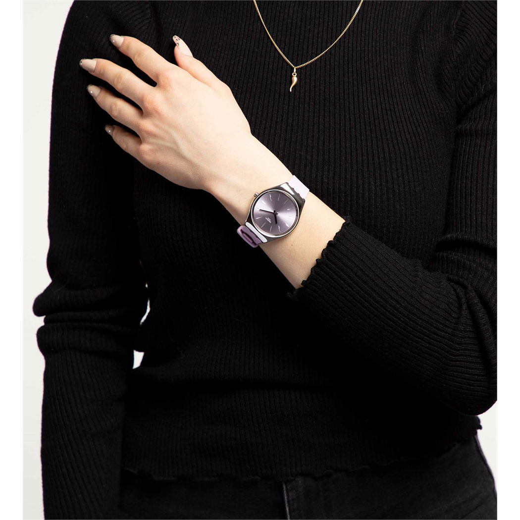 Swatch Syxs131 SKINSOFTBLINK Kol Saati