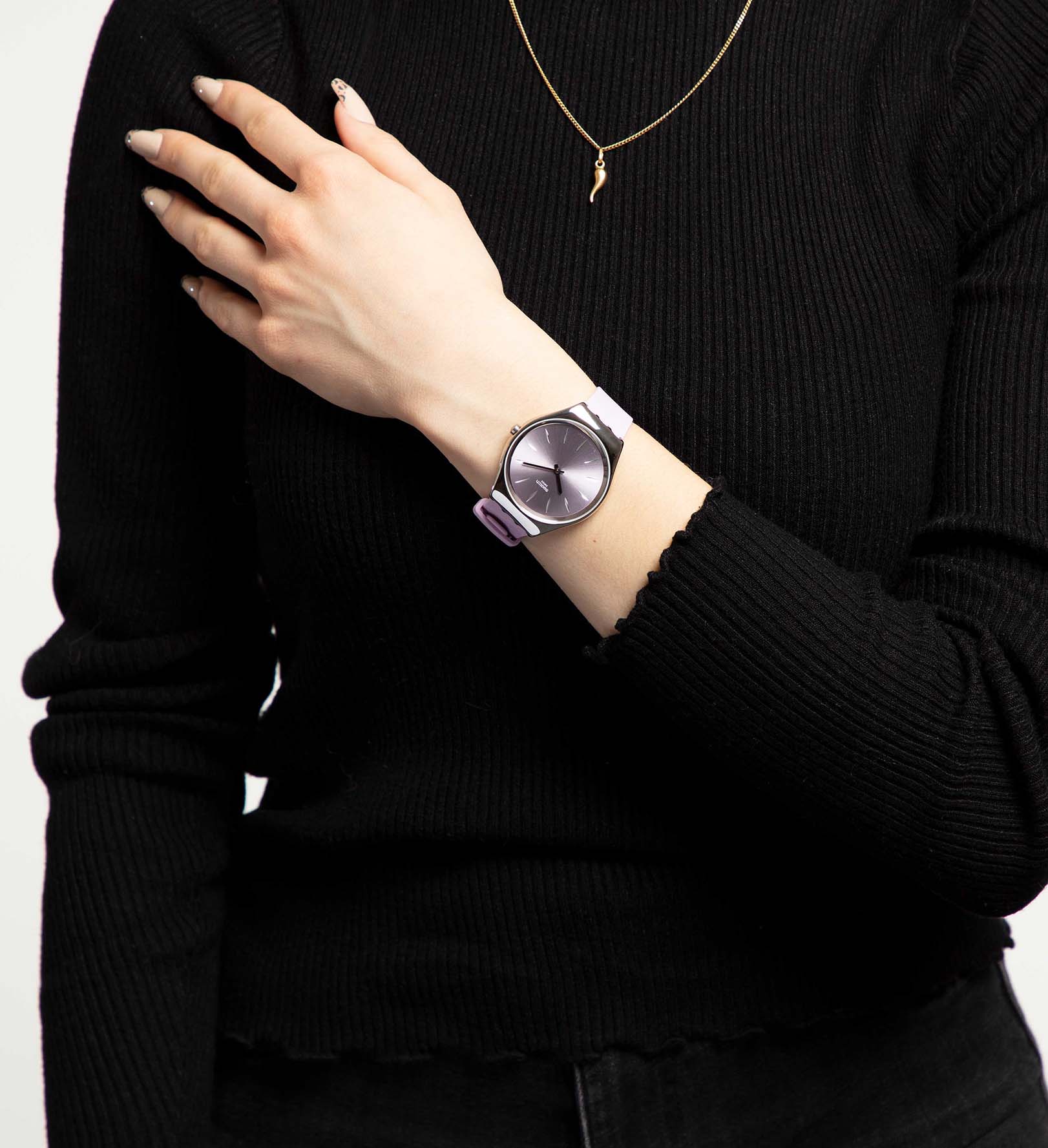 Swatch Syxs131 SKINSOFTBLINK Kol Saati