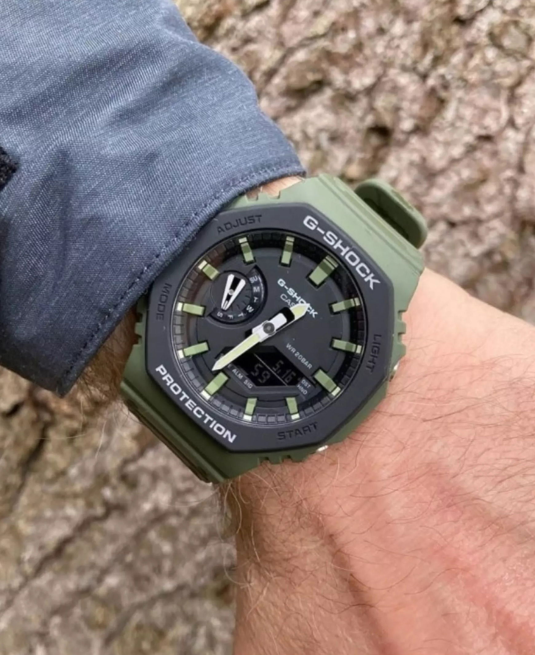 Casio Ga-2110su-3adr G-Shock Erkek Kol Saati