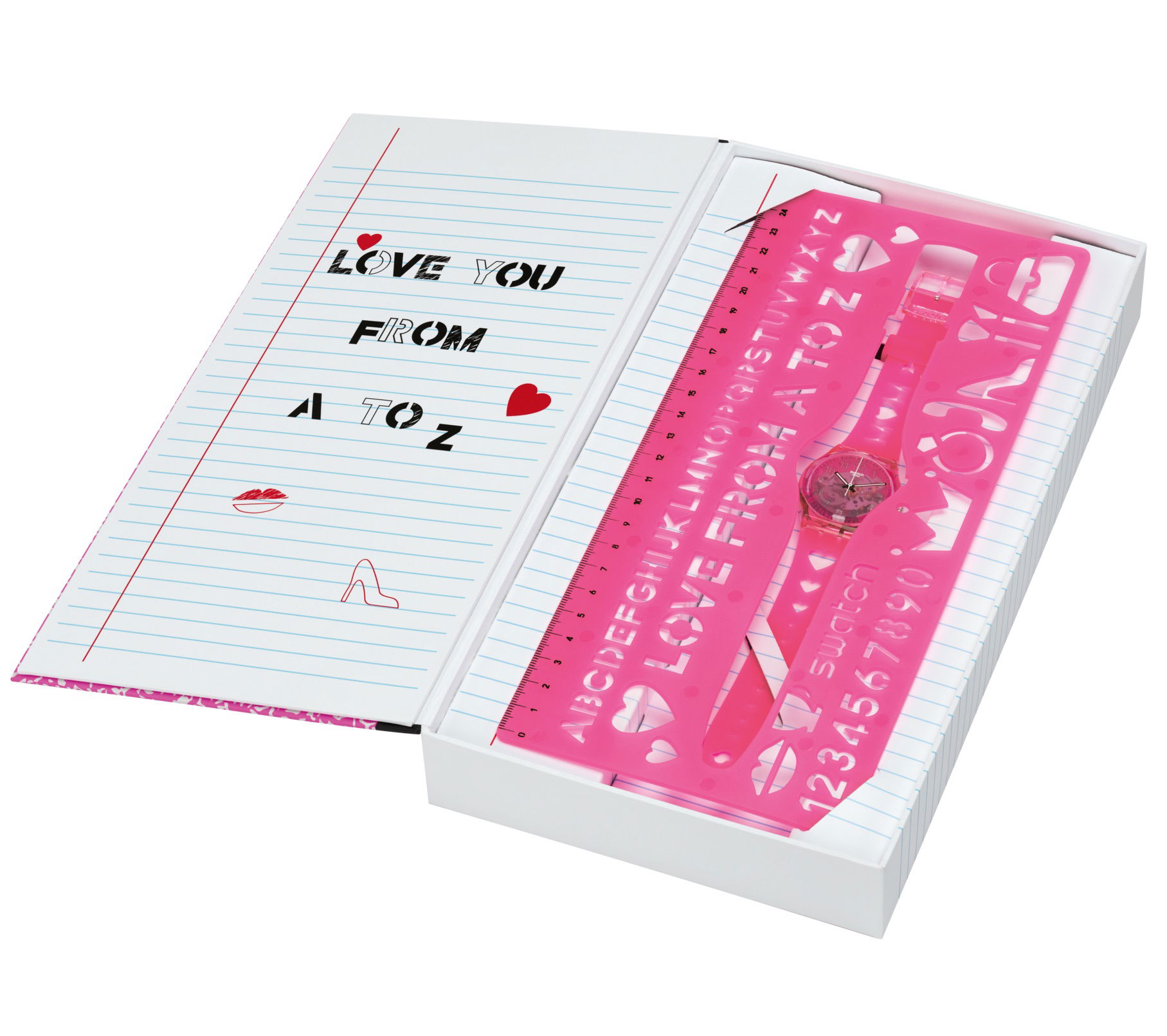 Swatch Gz354 LOVE WITH ALL THE ALPHABET