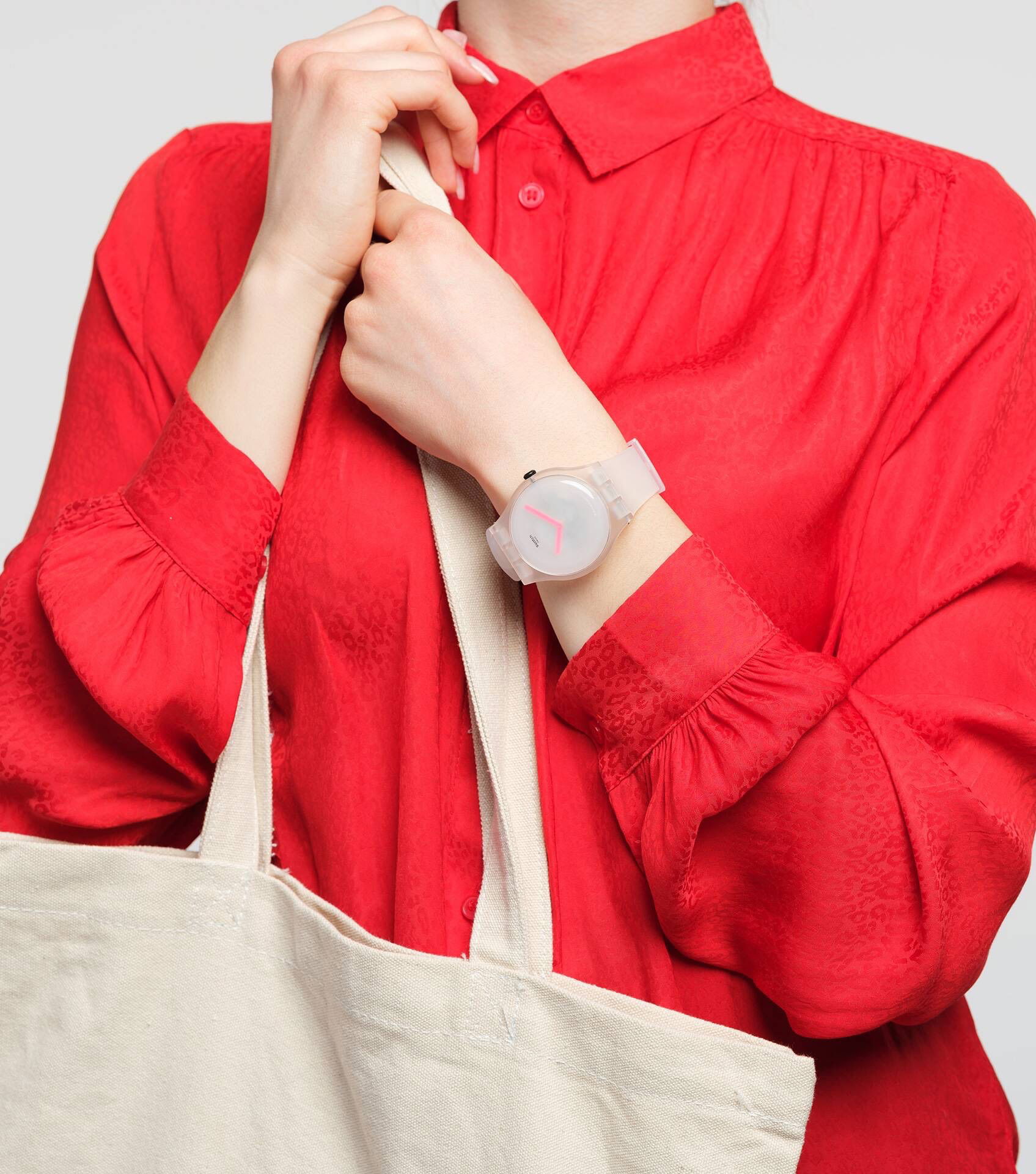 Swatch Suow172 SNOW BLUR Kol Saati